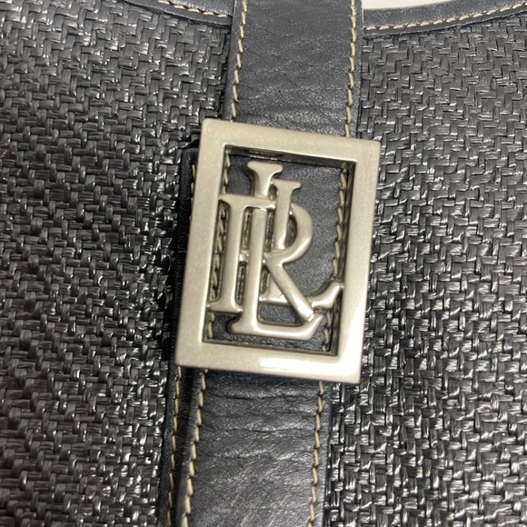 Lauren Ralph Lauren Y2K straw shoulder bag - Picture 10 of 13